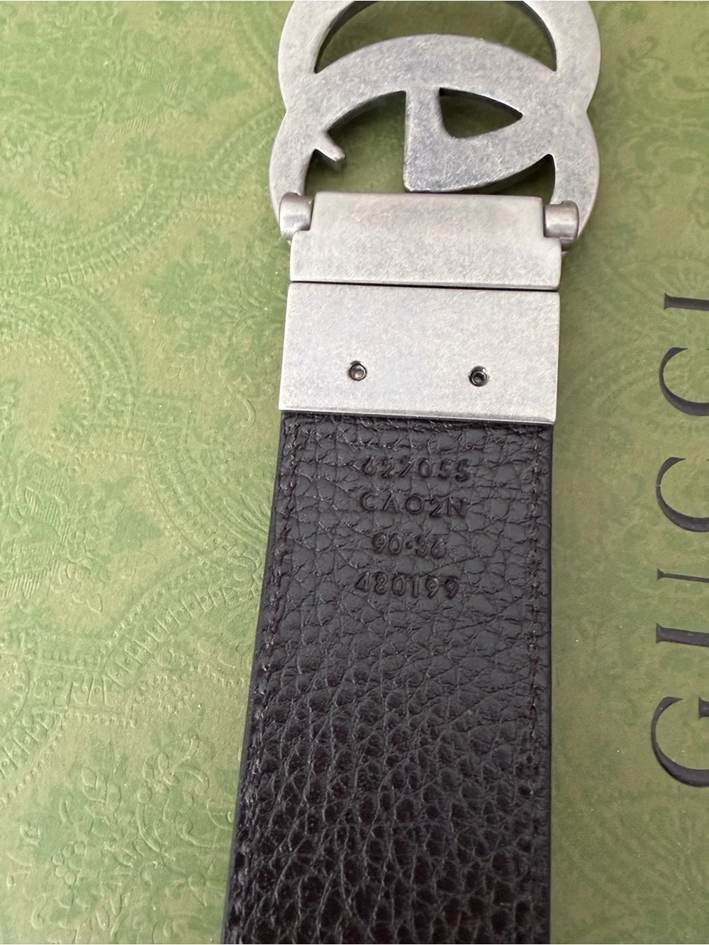 Gucci men leather